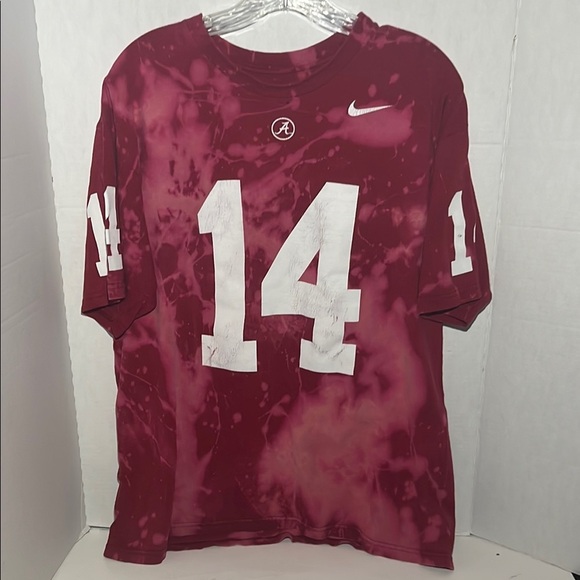Vintage Nike Red and White Sports Jersey - Picture 1 of 10